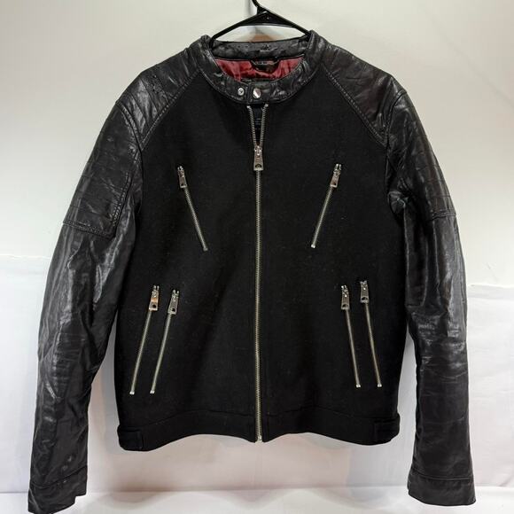 Guess Vintage Men’s  Biker Jacket size XL. - Picture 1 of 7